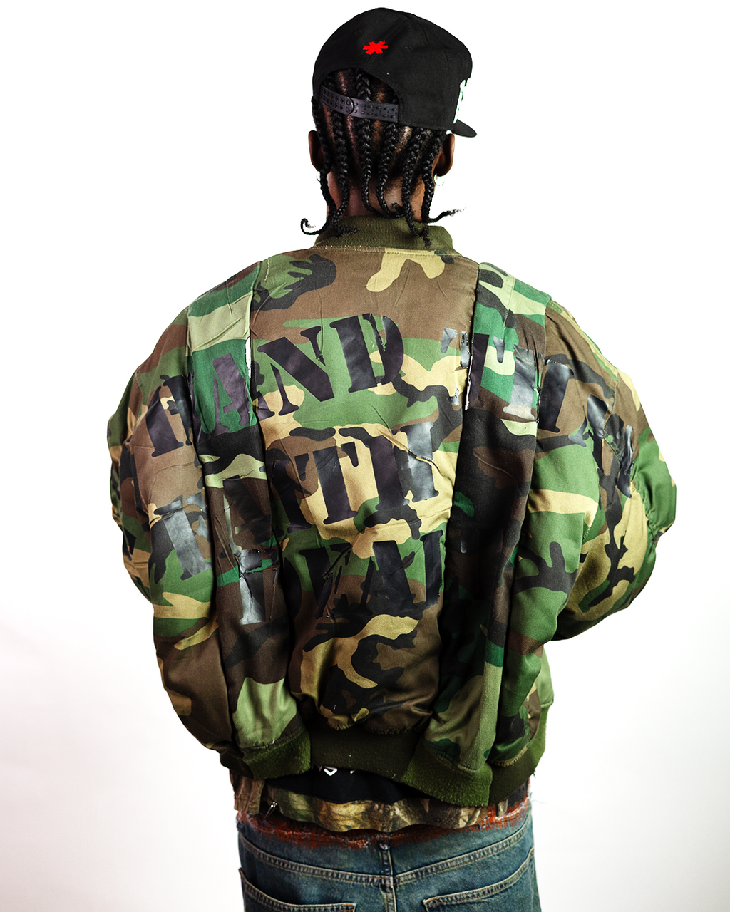 Pieces* Green Bumper Jacket