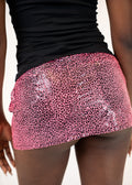 Cheetah Mini Skirt (Pink)